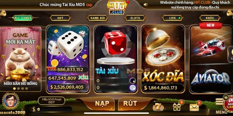 Nổ hũ 54 HITCLUB - Trang game Nổ Hũ trực tuyến uy tín